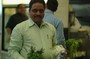Sreenivas selecting vegetables